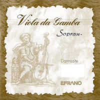 gut strings for treble viol by efrano